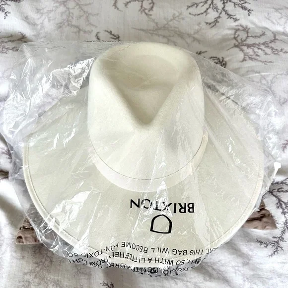NWT Brixton Jo Rancher Hat in Dove - Picture 1 of 11